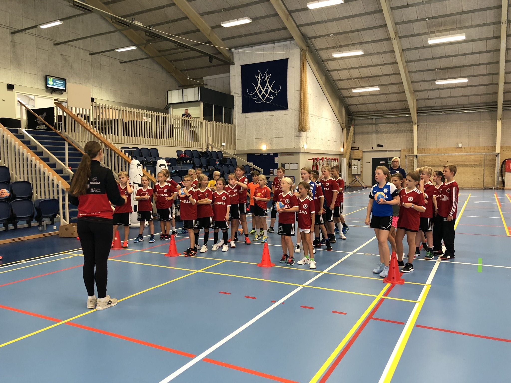 FHK Håndboldskole. Foto: Andreas Dyhrberg Andreassen, Fredericia AVISEN.