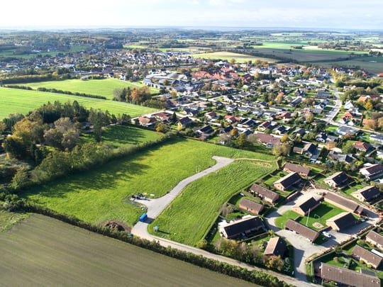 Gelsted fra oven. Foto: Middelfart Kommune