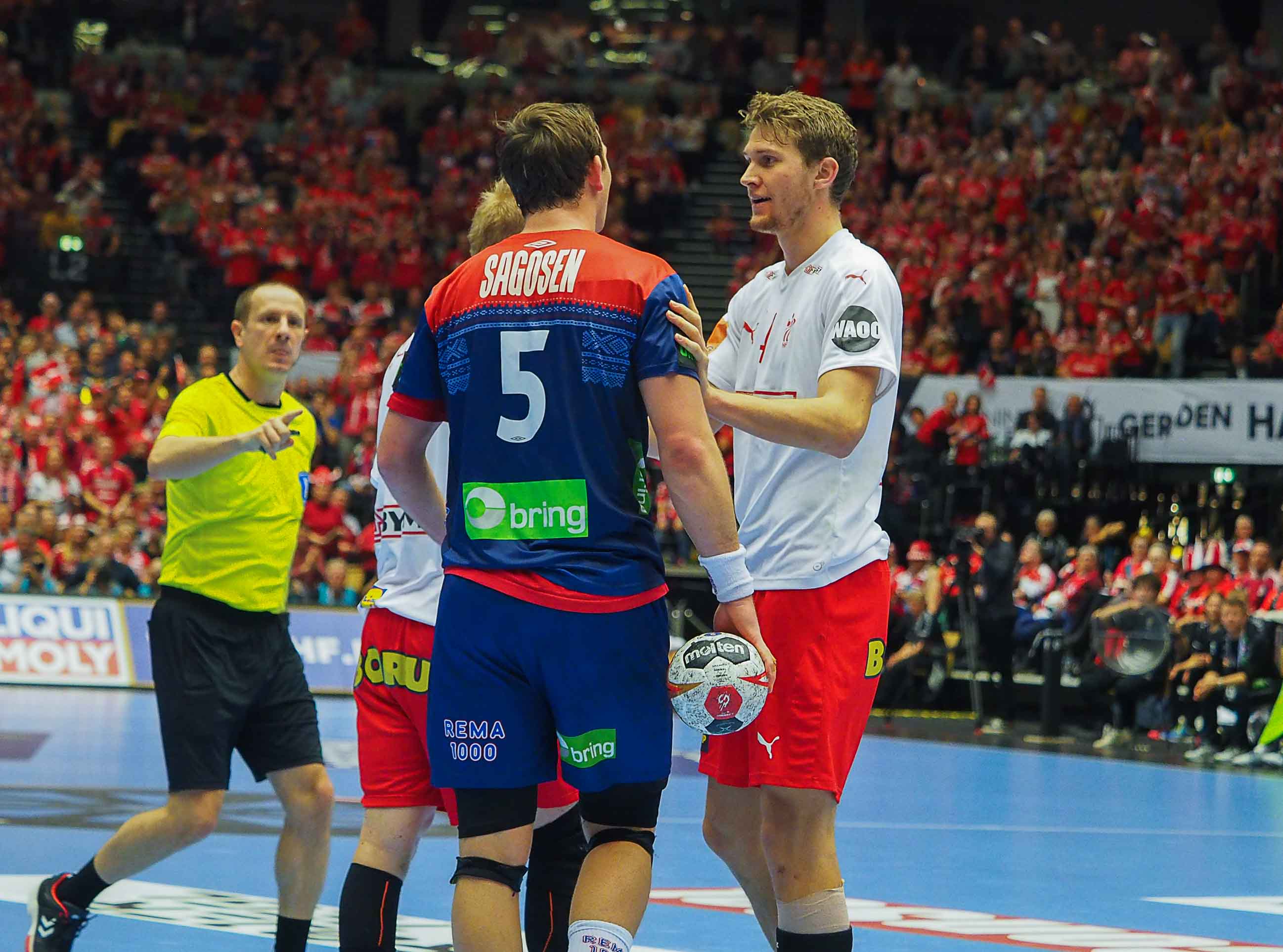 VM-finale, Danmark - Norge