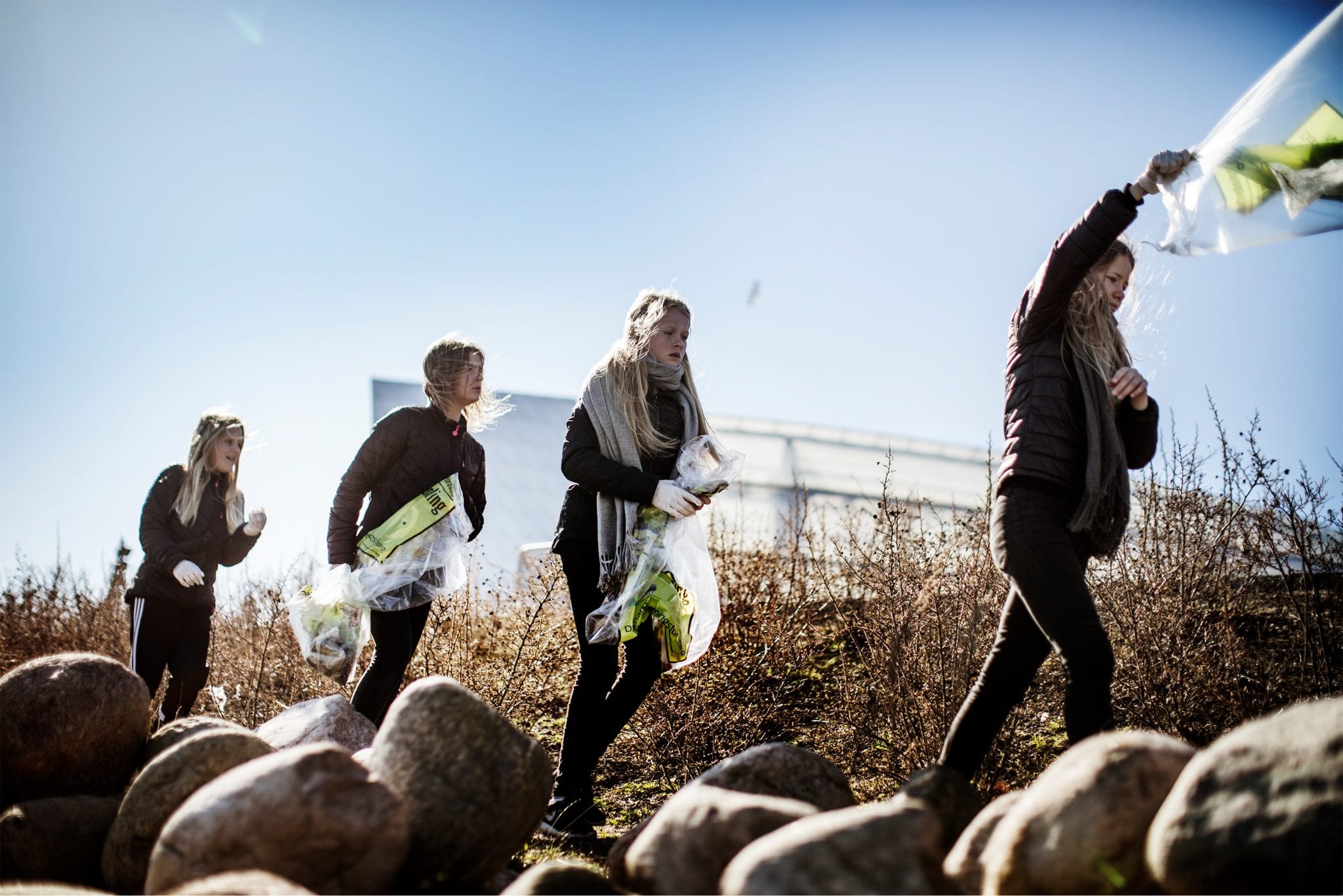 Eleverne bestemte dagsordenen: Middelfarts elever rydder op – sammen Eleverne bestemte dagsordenen: Middelfarts elever rydder op – sammen