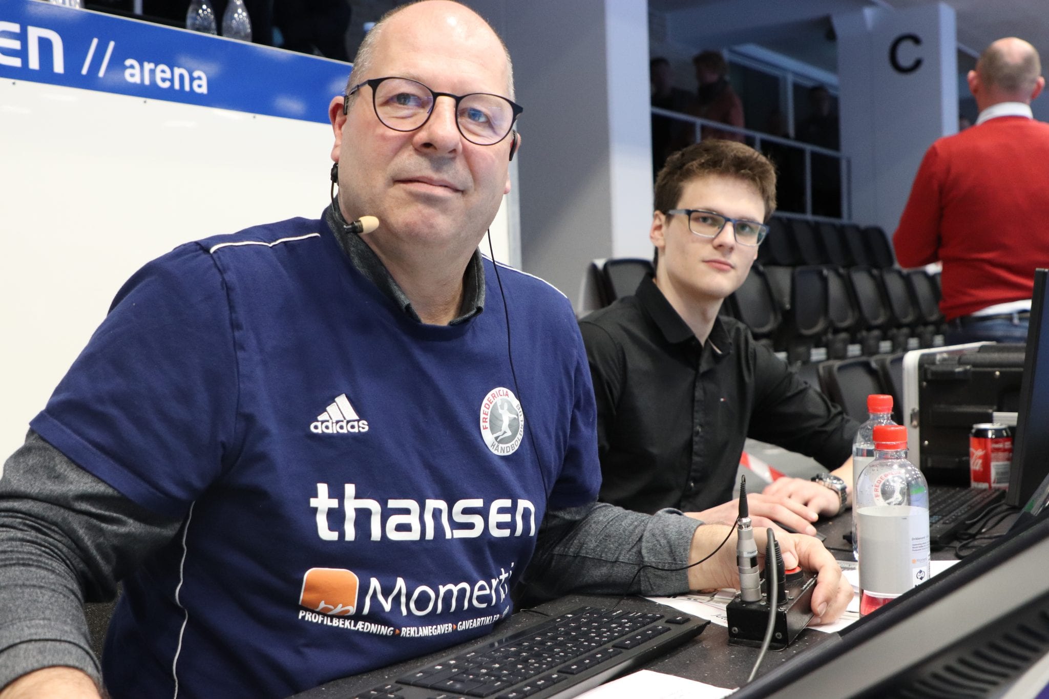 Veteranen og speakeren i samme person