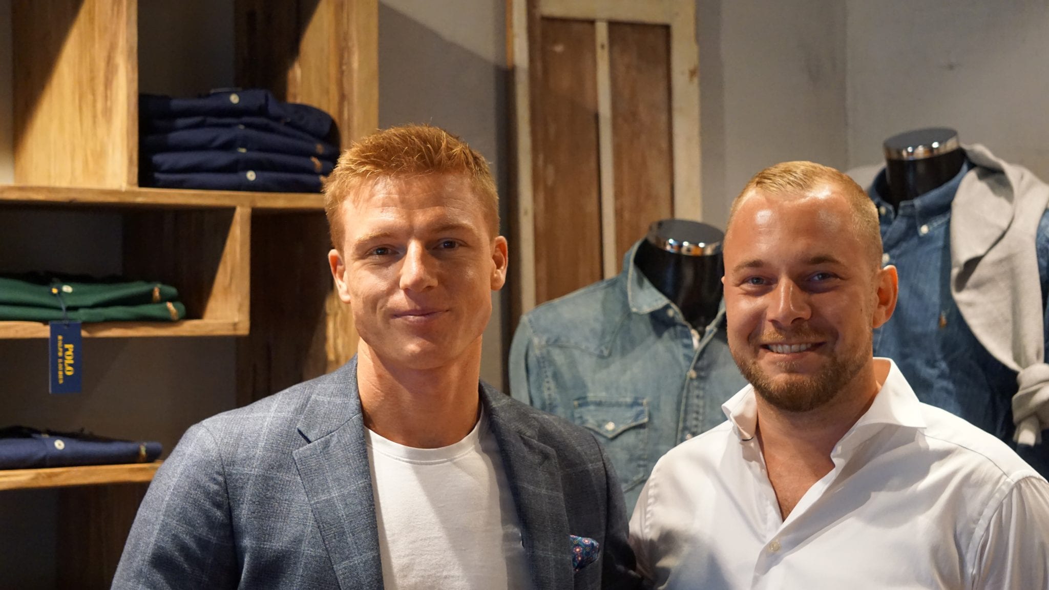 Mick Schmidt og Nicolai Rasmussen De Meza