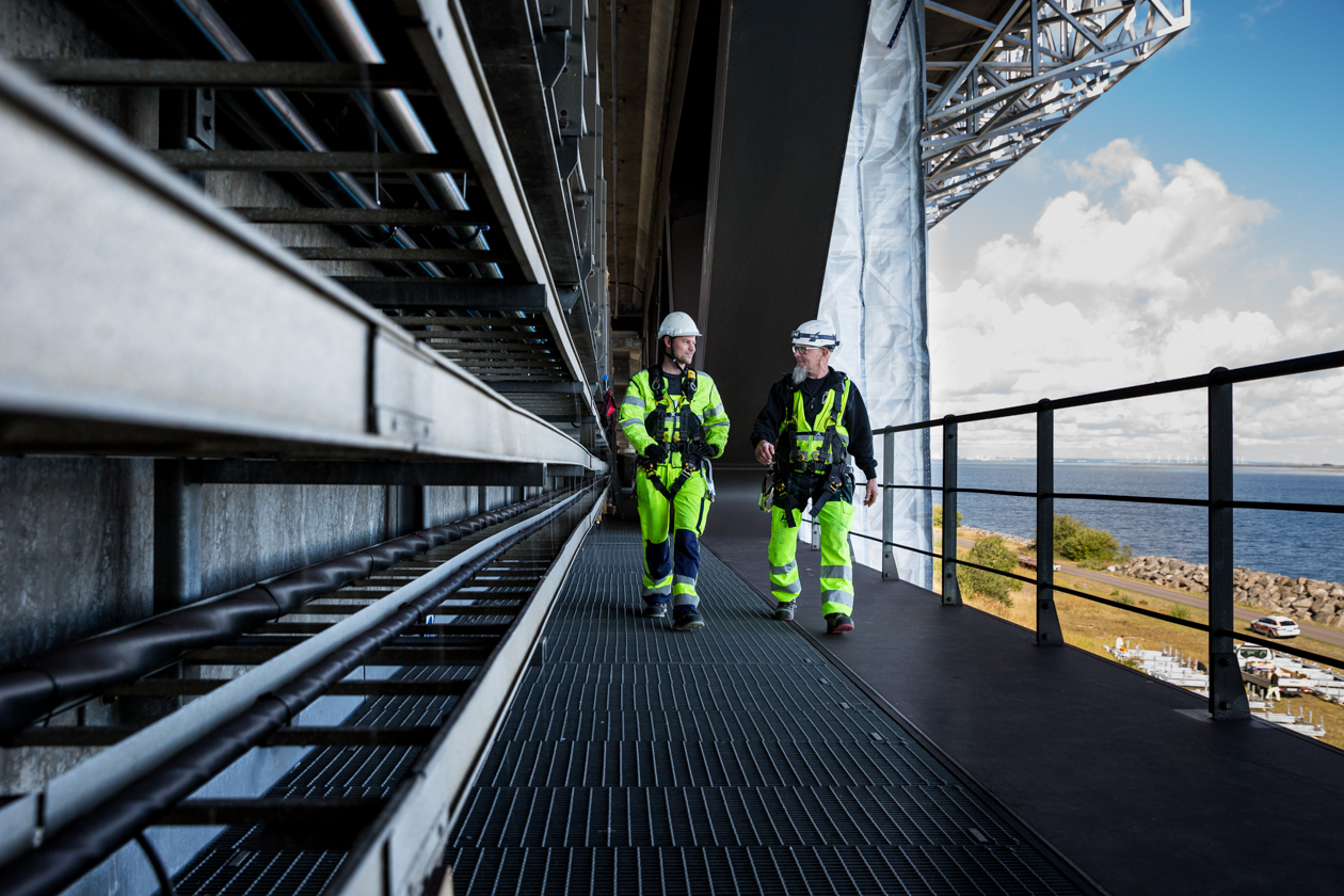 Muehlhan er en af de virksomheder, der valgte at efteruddanne medarbejderne, da coronakrisen ramte. Foto: Ursula Bach, PensionDanmark.