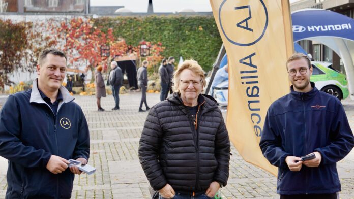 Liberal Alliance i Fredericia gågade - Foto: AVISEN