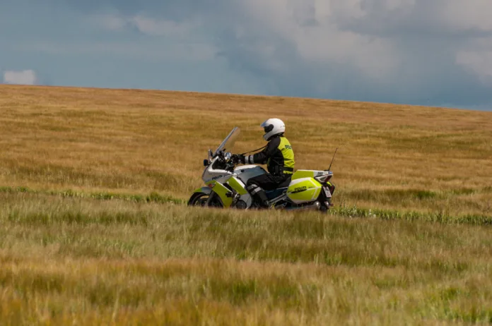 Danish Motorcycle police officer