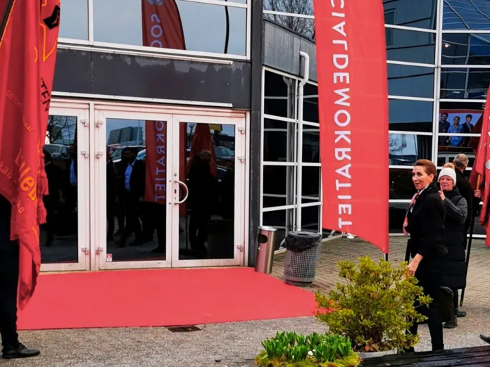 Mette Frederiksen 3F demonstration