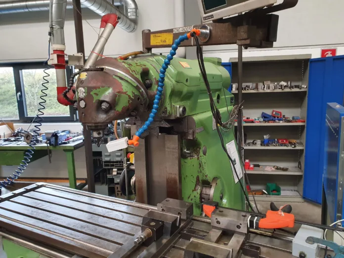 Sensoropsætningen til produktivitetsmåling, som den er installeret hos Bast & Co. Foto- AU