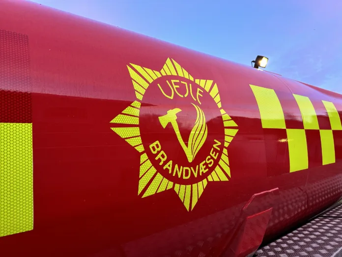 Vejle Brandvæsen. Brand. Foto: AVISEN