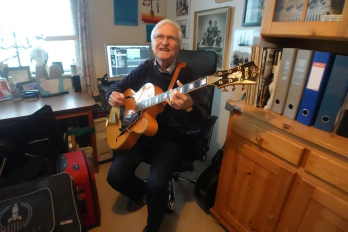 En glad man der elsker sit arbejde