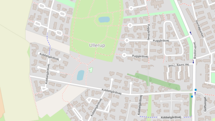 Kobbelgårdsvej kort