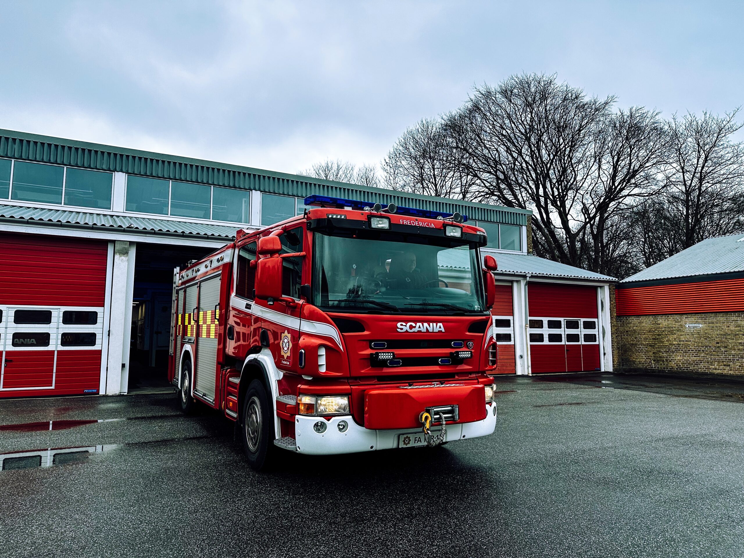 Industribrand i Taulov