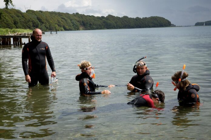 Snorkling af Poul Madsen