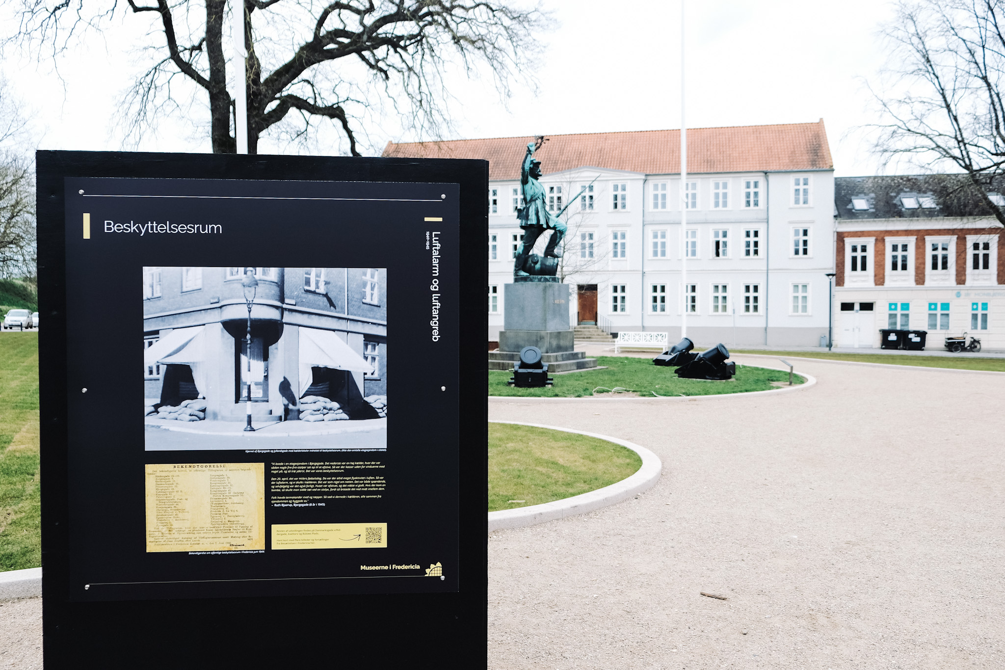 Landsoldatpladsen. Museer, udstilling.