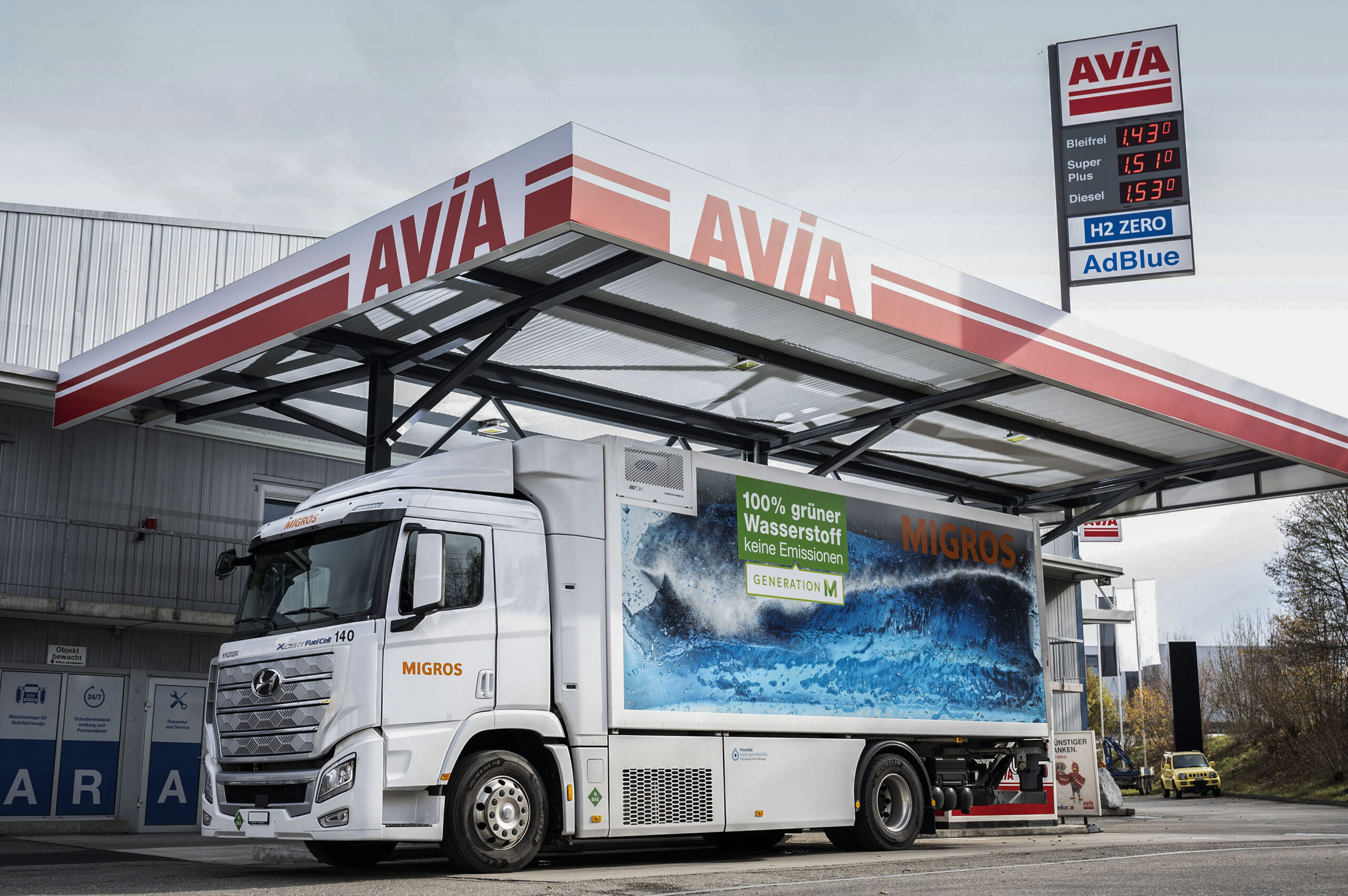 Osterwalder-Wasserstofftankstelle