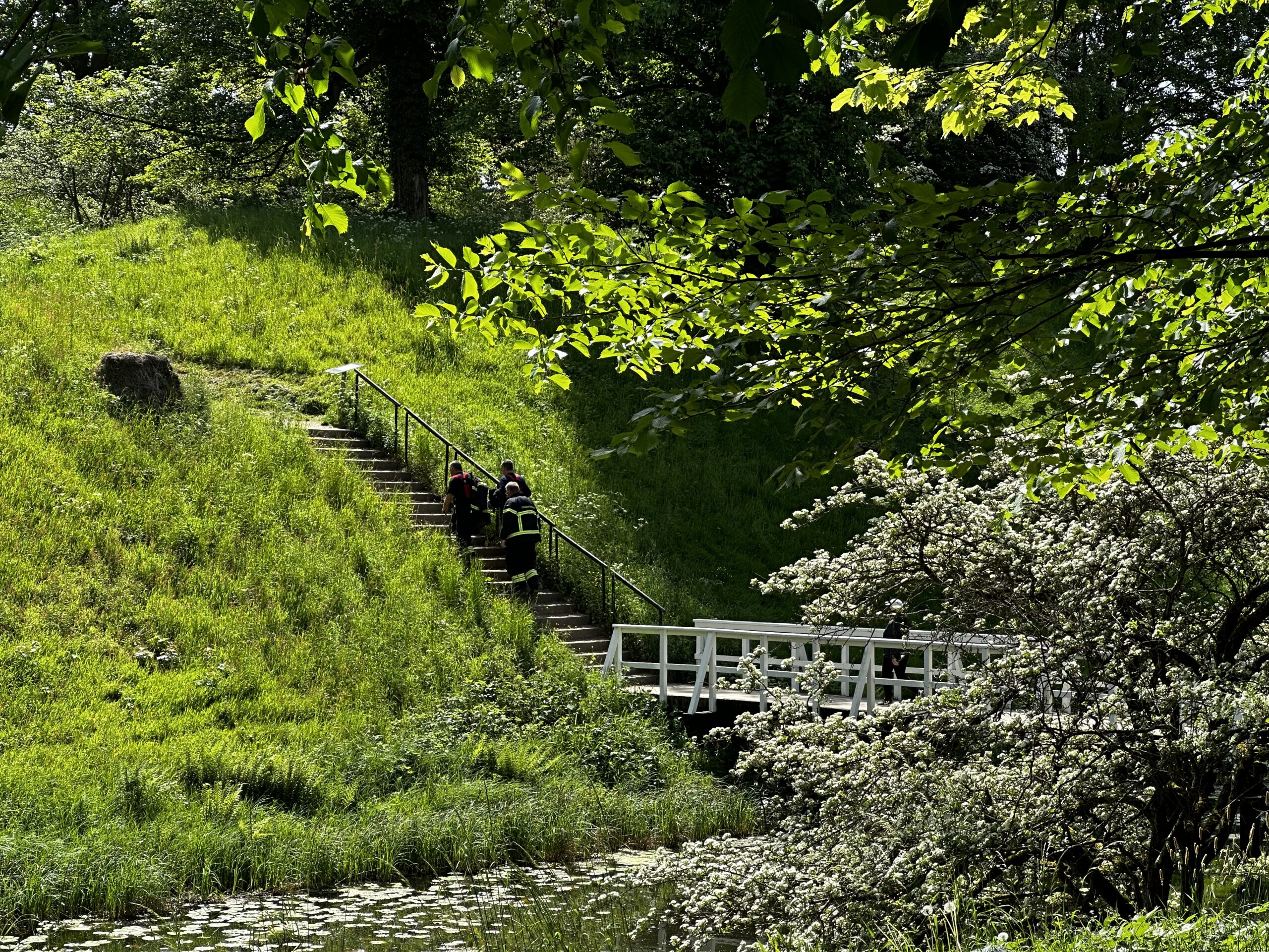 Personredning TrekantBrand. Foto: AVISEN
