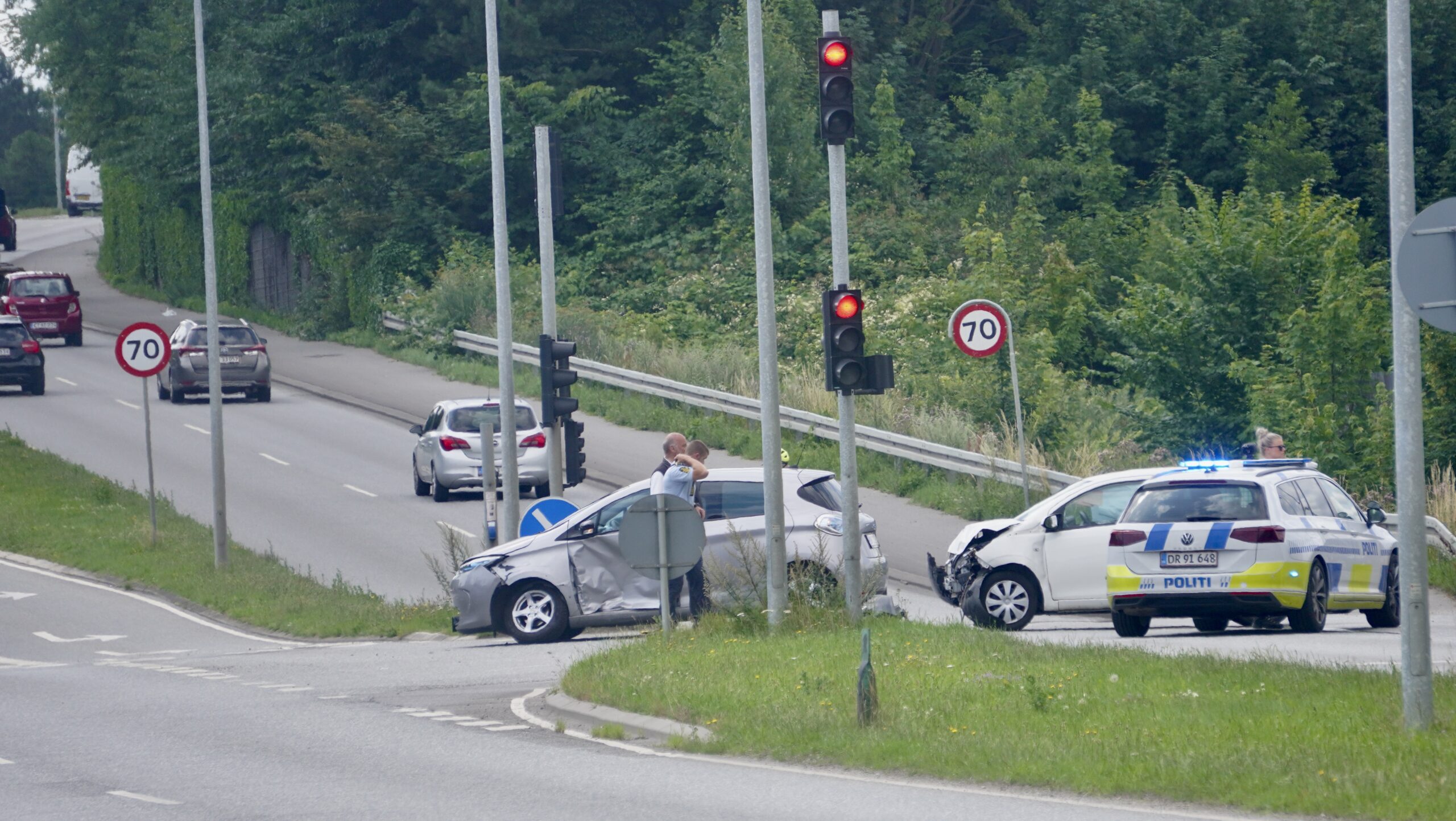 Uheld Strandvejen : røde banke00003