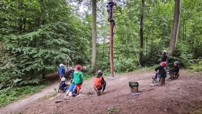 23.08.10 Nanna O. Fønsskov, leder, spejderne passer børn. spejdercenteret Houens Odde ved Kolding Fjord5