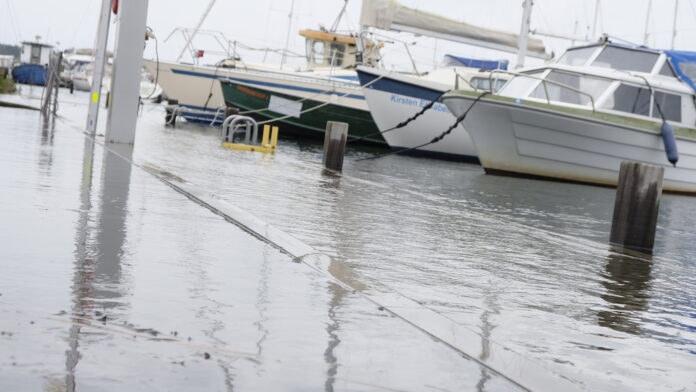 20.10.23 Skærbæk lystfiskerhavn højvande storm21