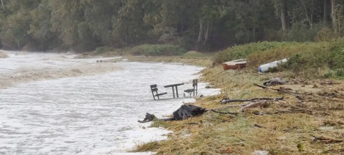 Kolde fødder hvis man skal spise madpakken i Bøgeskov