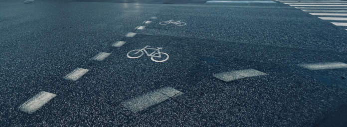 Cykel trafik cykelsti