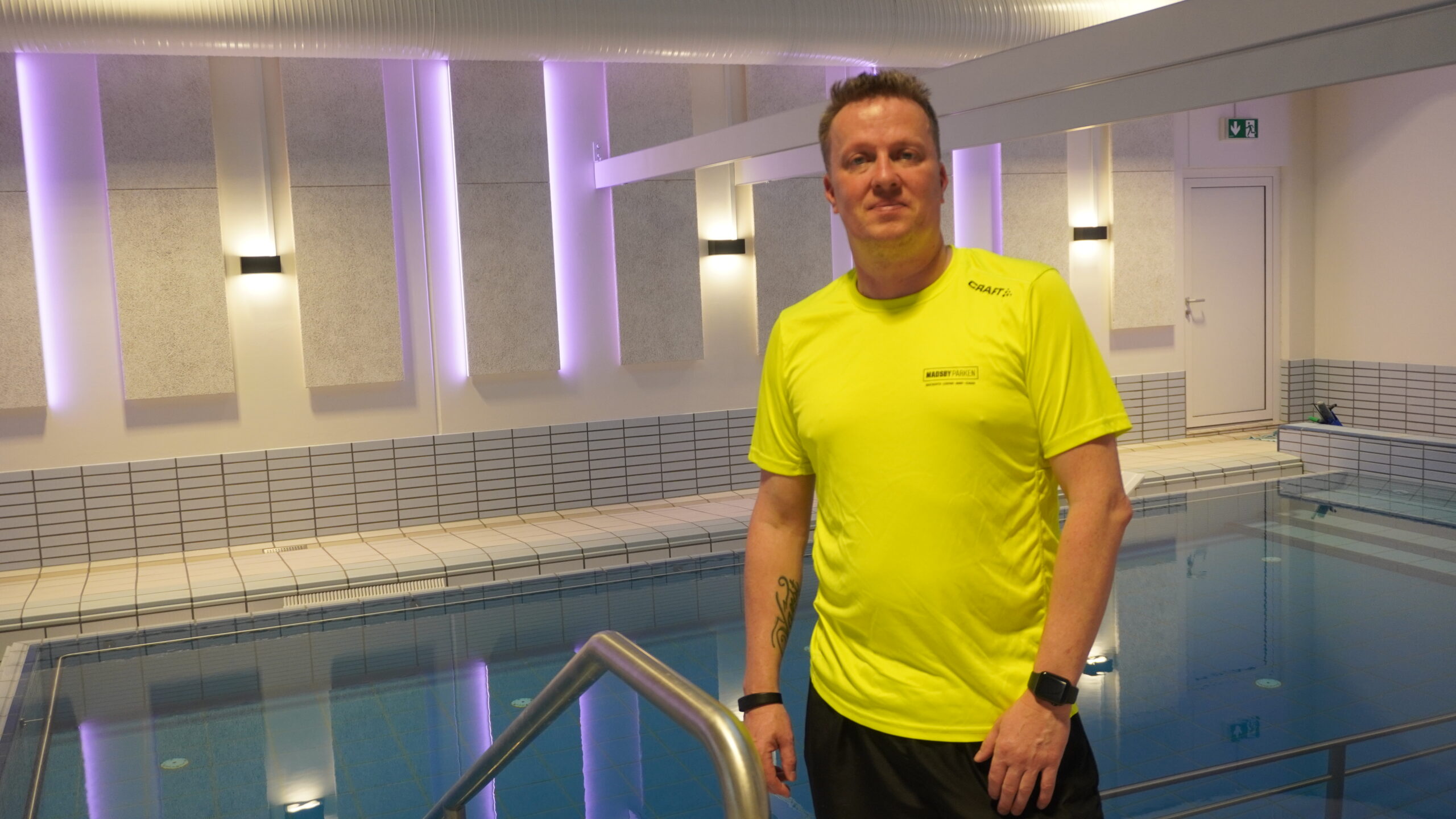 Terapibassin lukket i tre uger