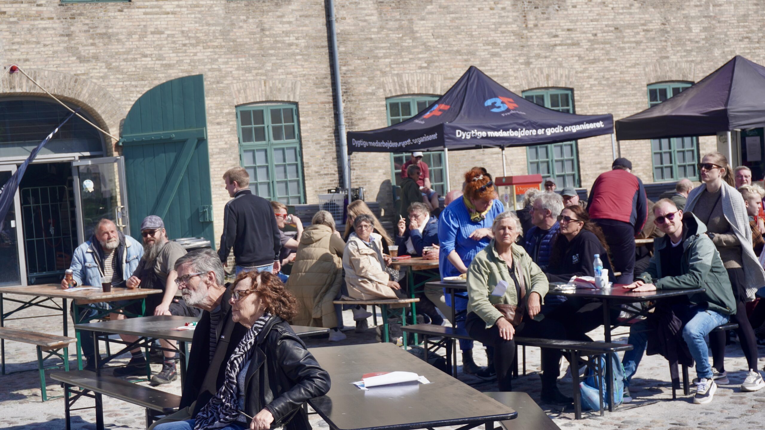 1. maj-arrangement ved Tøjhuset 1. maj-arrangement ved Tøjhuset