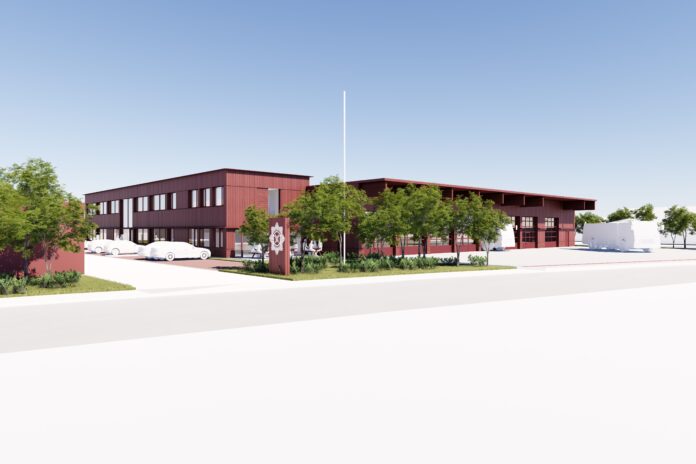 20240620 kobbervej - illustration af ankomst ny brandstation