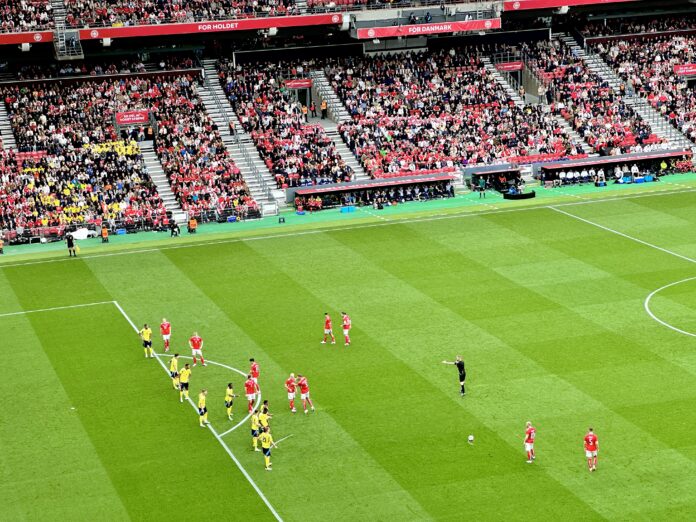 DBU, Danmark - Sverige, fodbold, 5. juni 2024: Foto: AVISEN