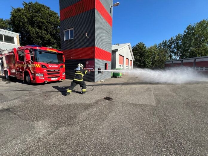 TrekantBrand skæreslukker