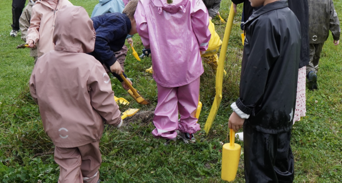 Spadestik børnehuset Solsikken