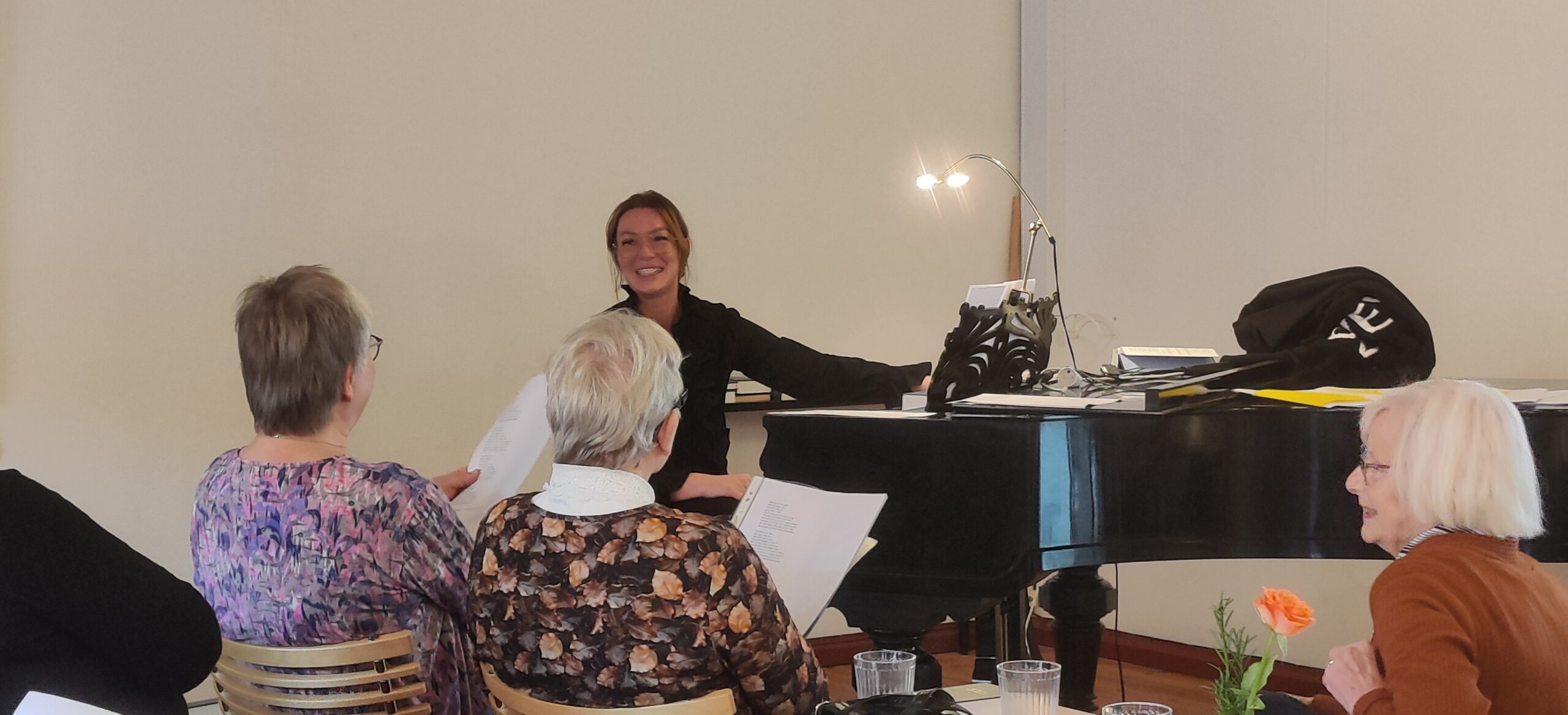 Sang, livsglæde og 20 pensionister