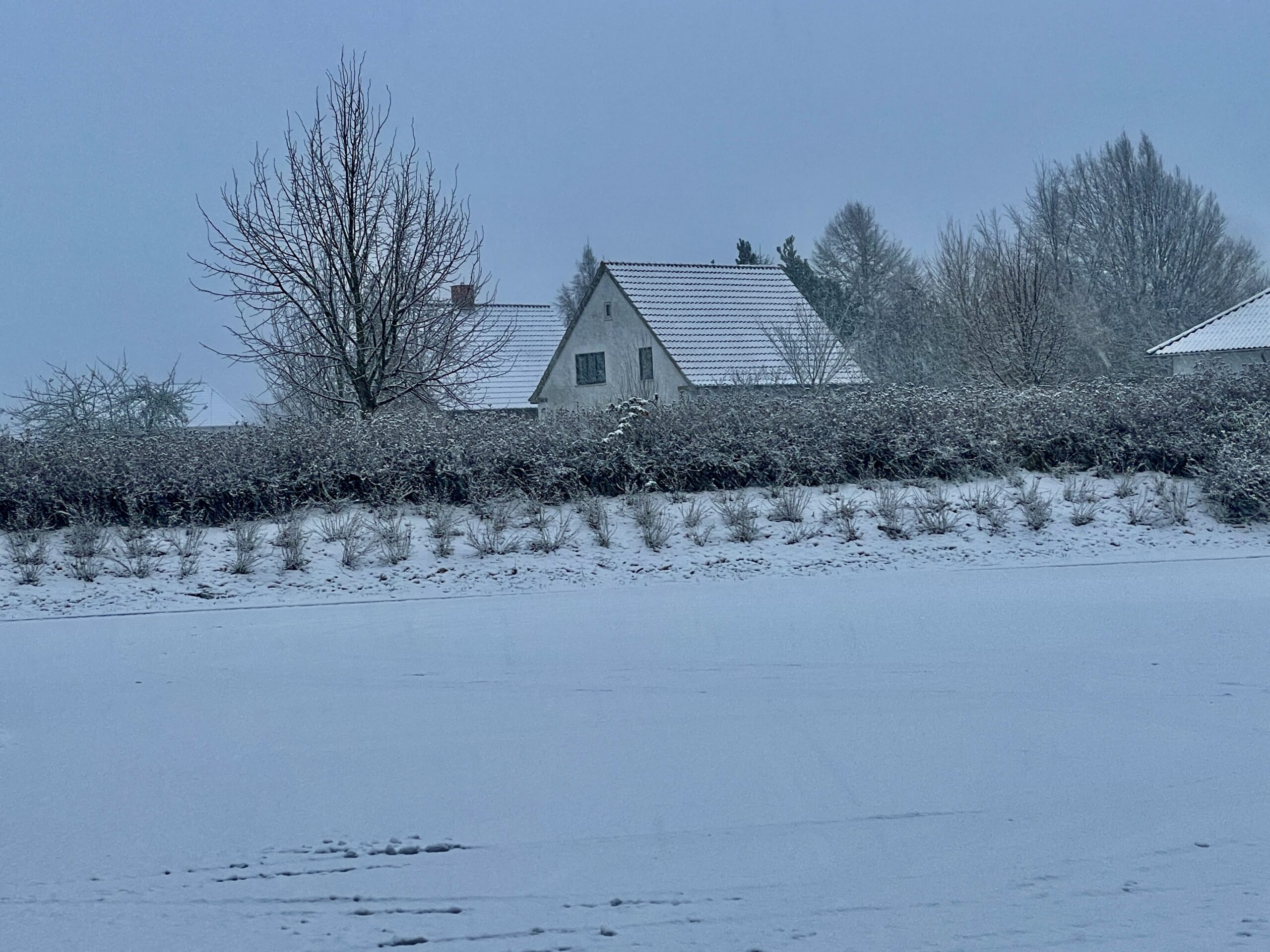 Vintervejret har indtaget Danmark