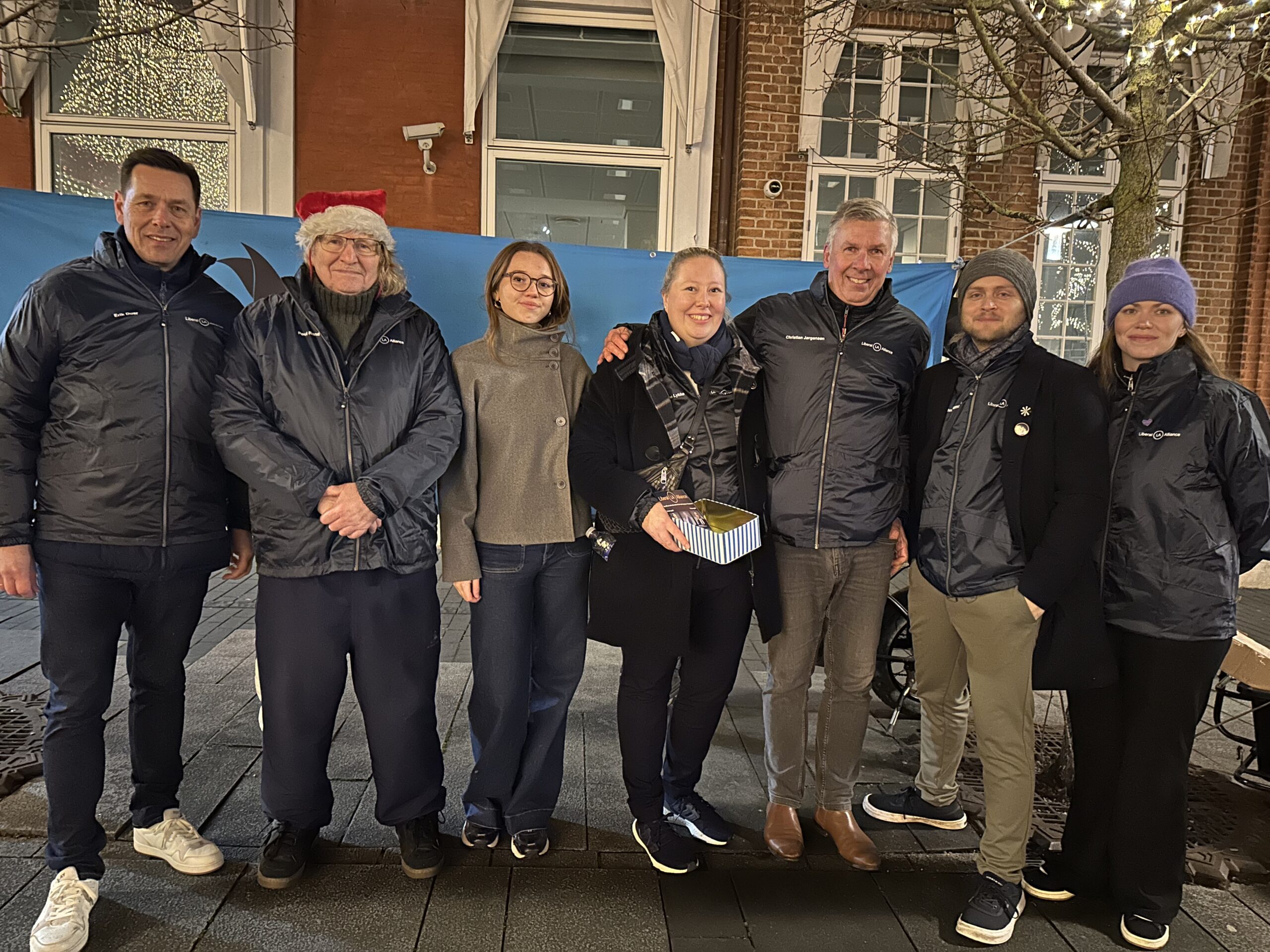 Liberal Alliance var på gaden for første gang Liberal Alliance var på gaden for første gang