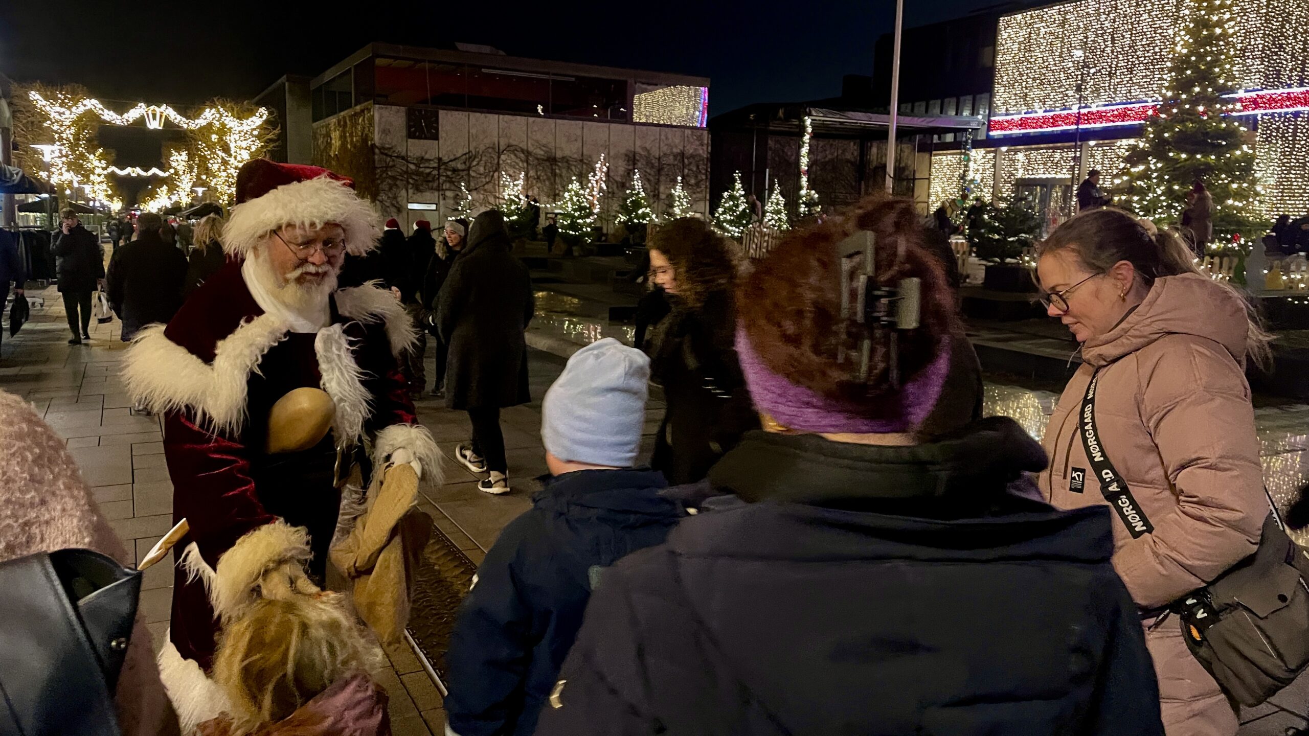 Julestemning fylder Fredericias gader