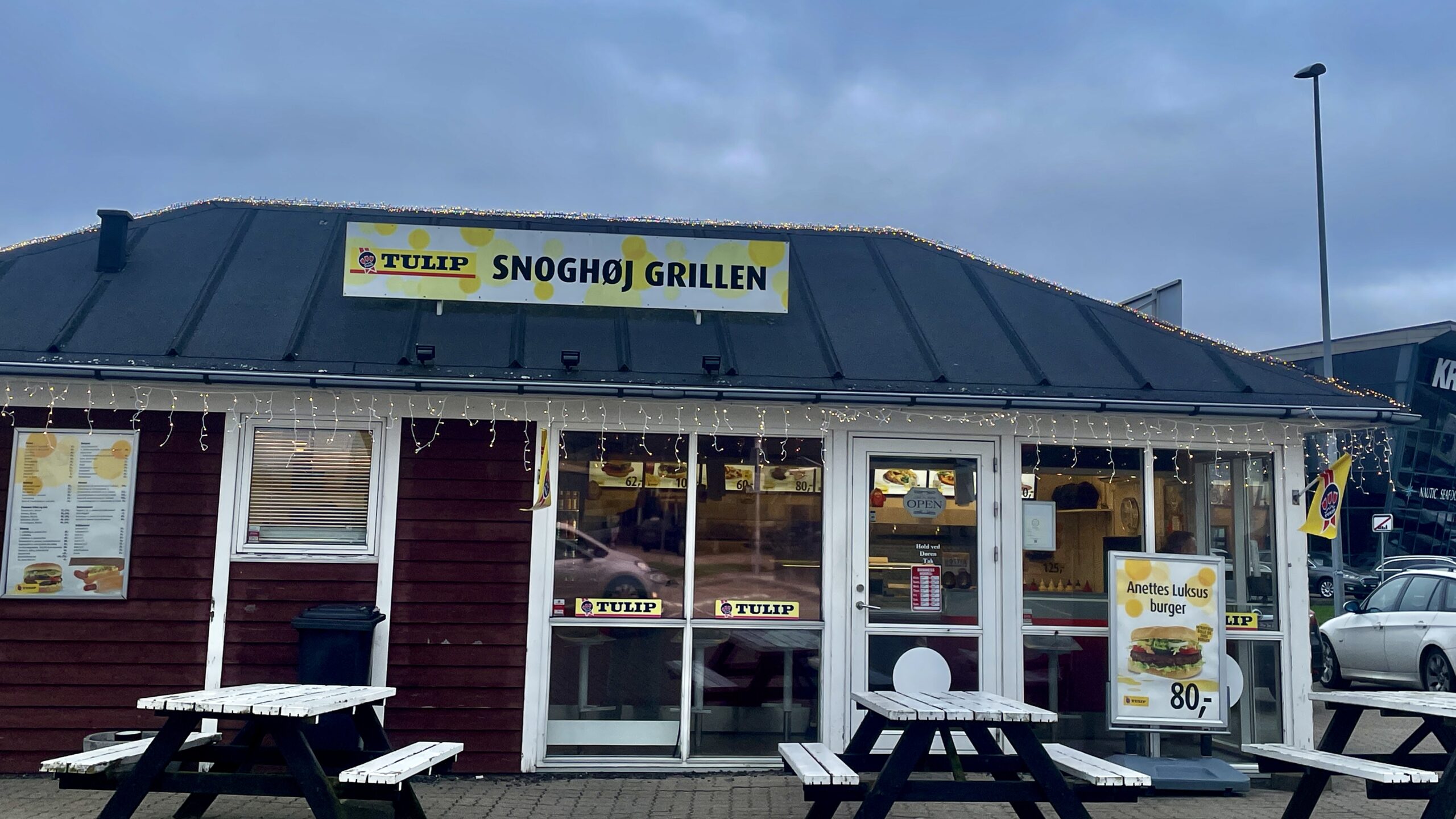 Spisested sælges grundet sygdom