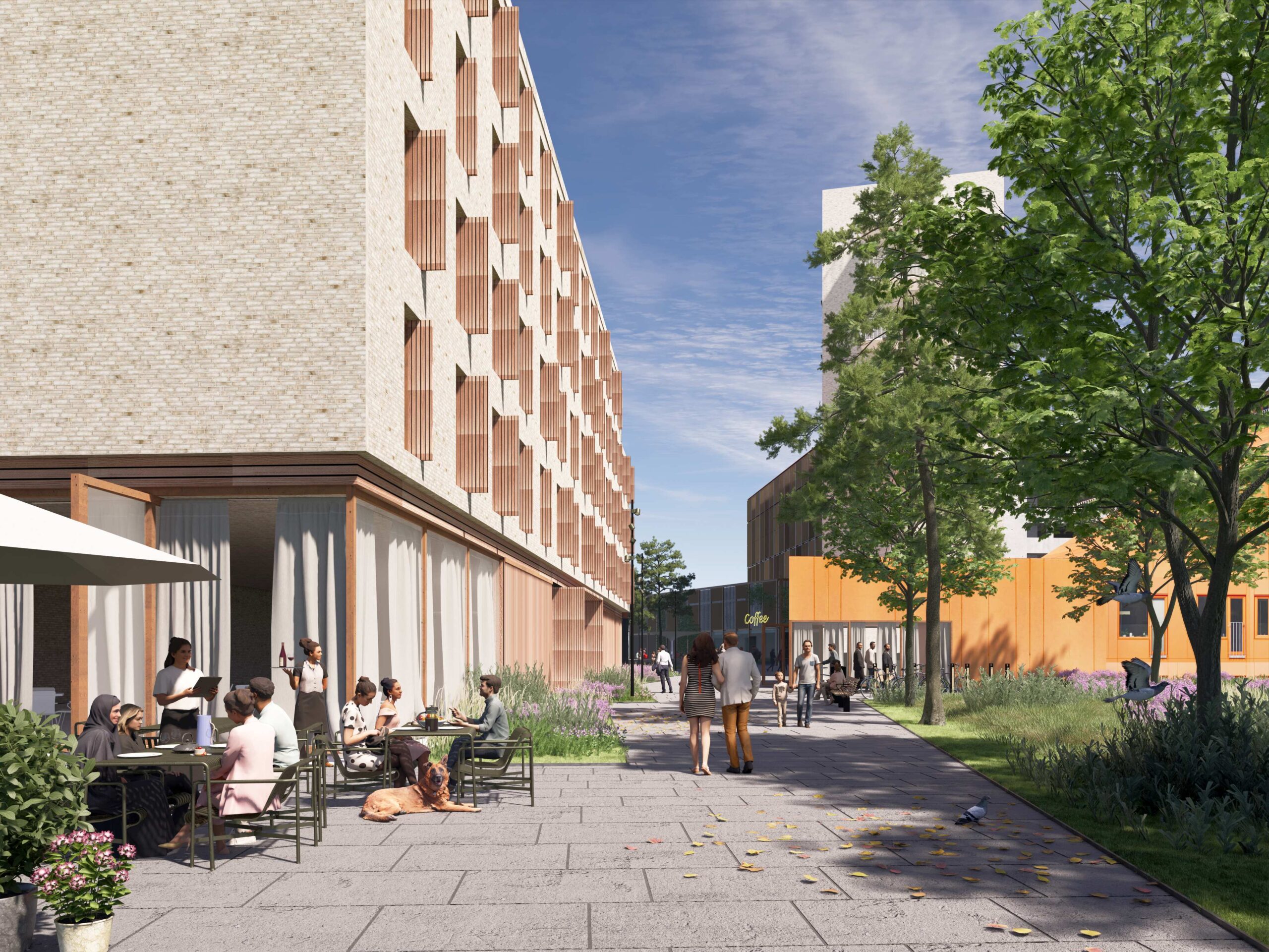 Vokser med supermarked, hotel og p-hus Vokser med supermarked, hotel og p-hus