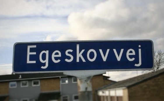 Sigtet for spirituskørsel på Egeskovvej i Fredericia