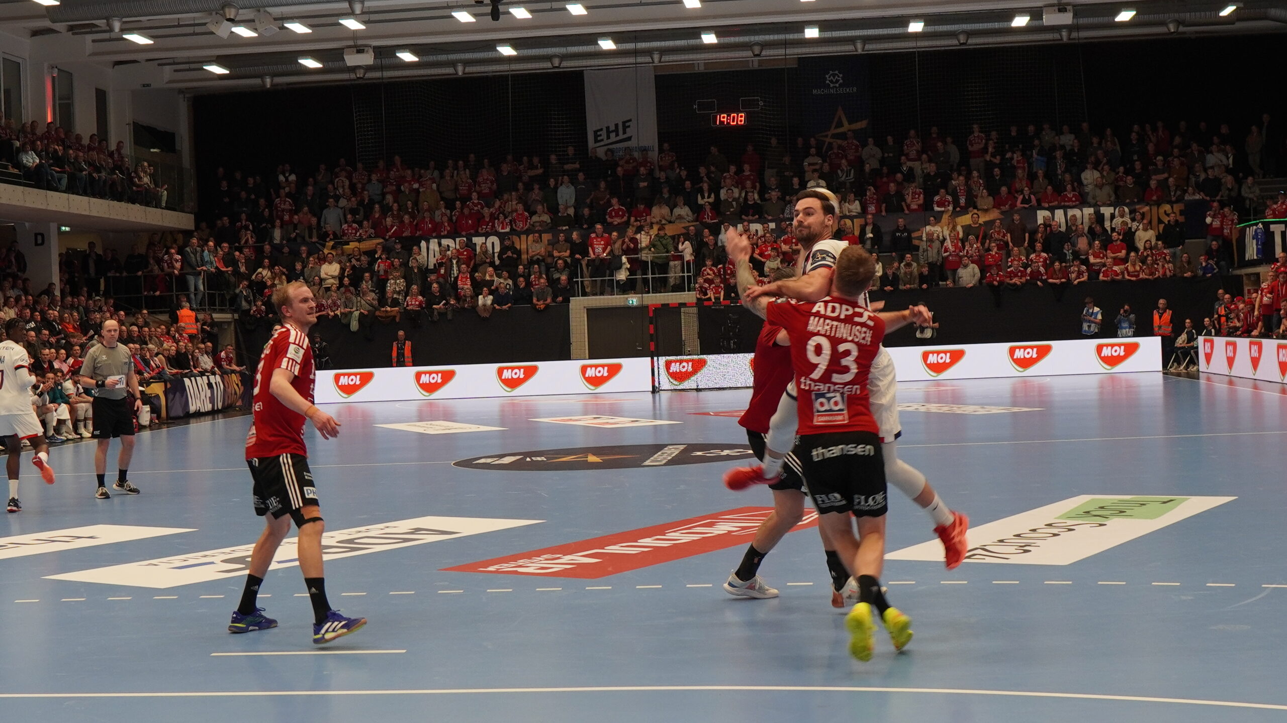 FHK kæmpede bravt mod franskmænd