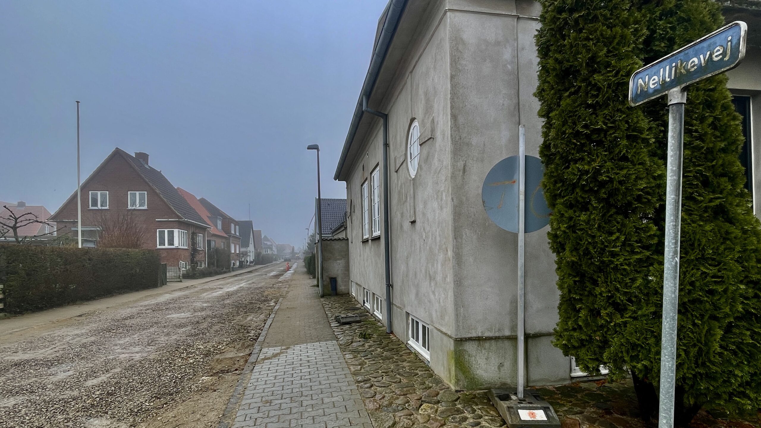 Asfaltarbejde lukker veje i Fredericia