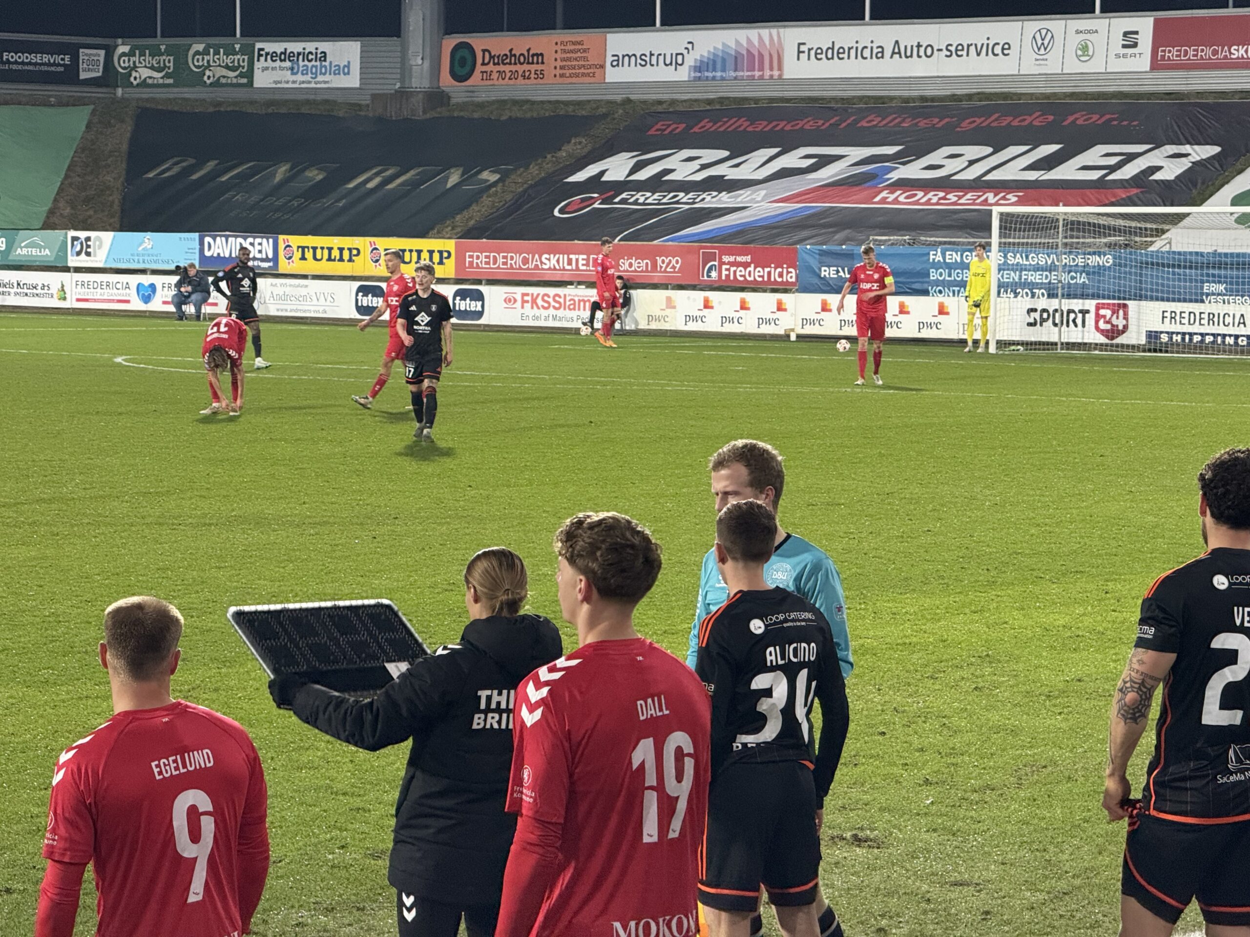 Skuffelsen skal vendes: FC Fredericia kæmper for at finde formen