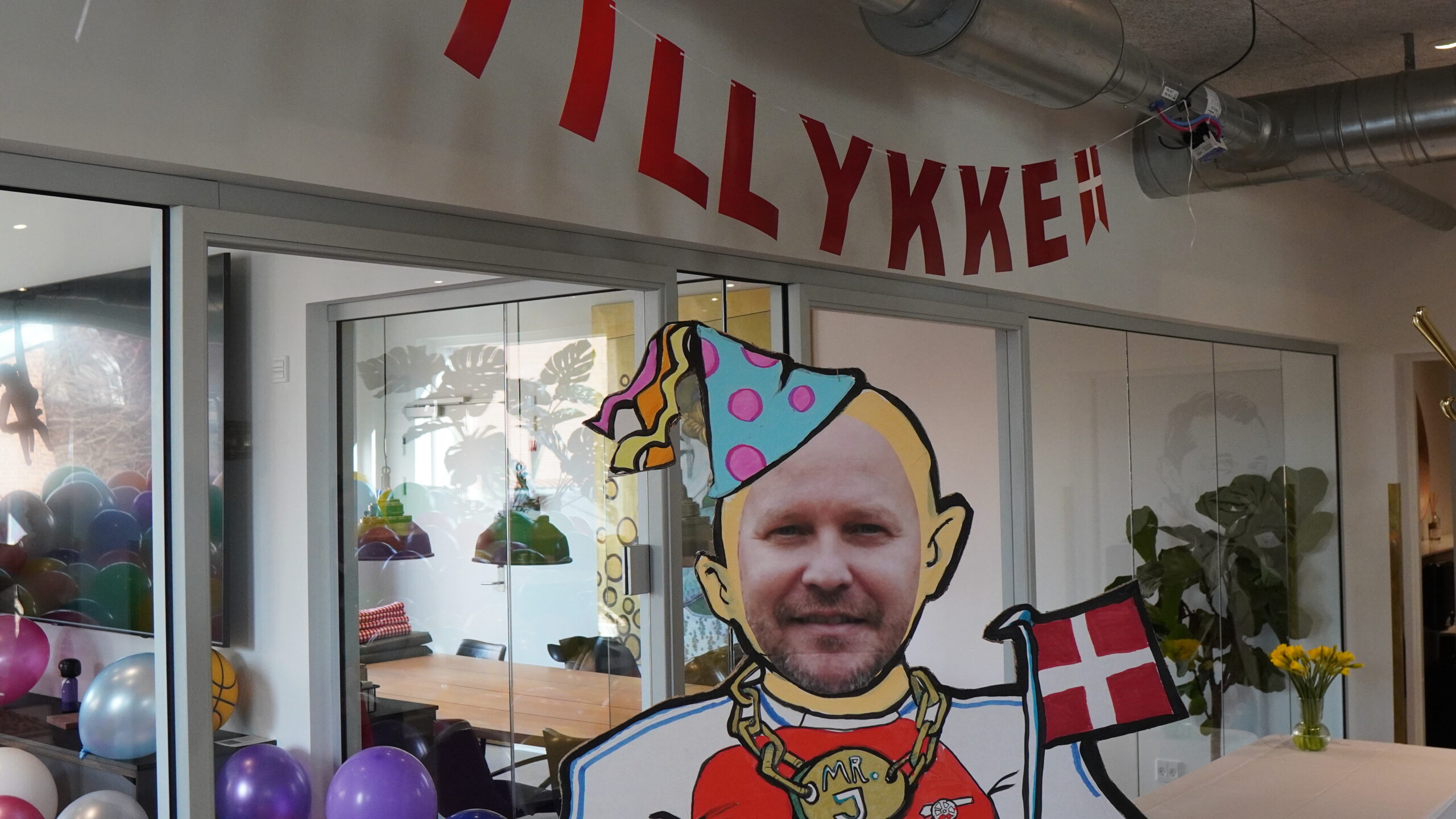 Joachim Grundtvig fejret på sin 50-års fødselsdag Joachim Grundtvig fejret på sin 50-års fødselsdag