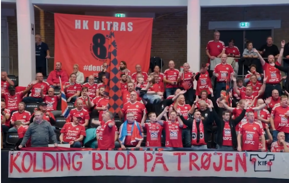 KIF Kolding retter kritik mod HK Ultras-banner