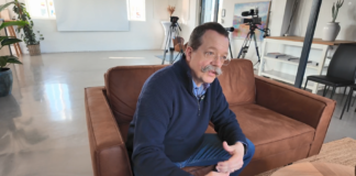 Billede af Borgmester Christian Bro under Tv-interviewet d. 2. april 2025 om KV25