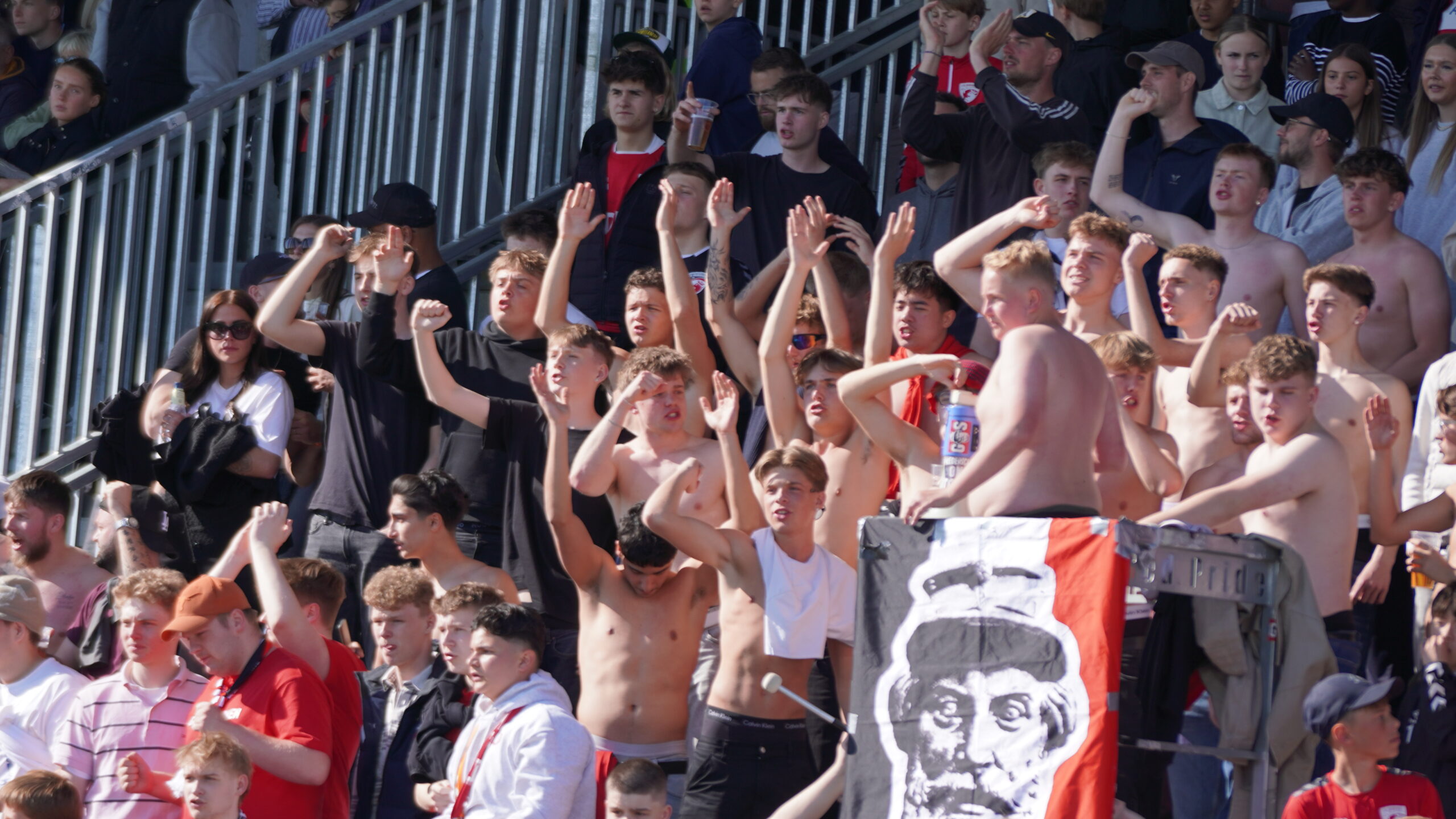 Historisk lokal opbakning gav FC Fredericia ny tilskuerrekord Historisk lokal opbakning gav FC Fredericia ny tilskuerrekord