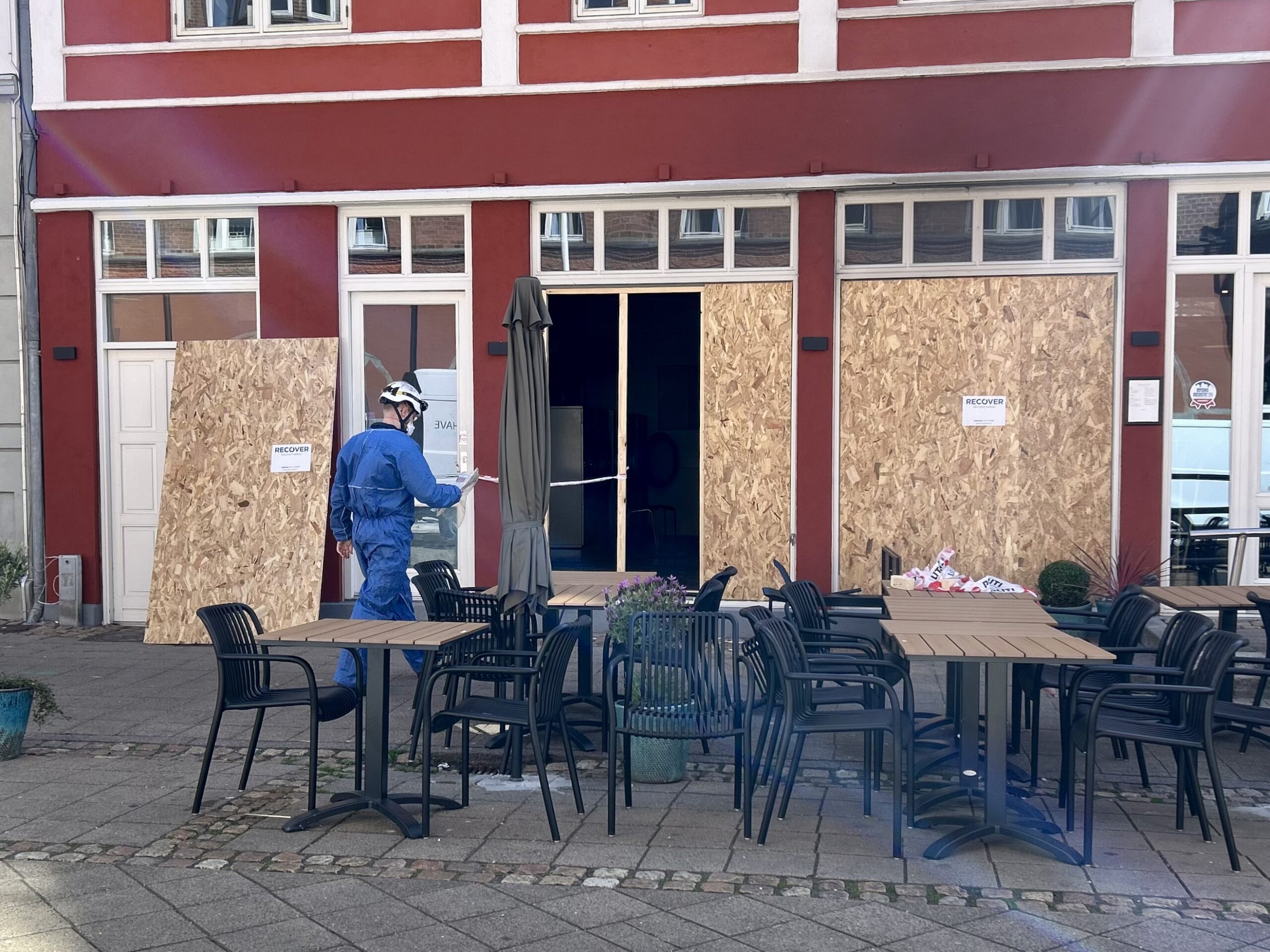 Politiets teknikere arbejder på højtryk i Fredericia Politiets teknikere arbejder på højtryk i Fredericia