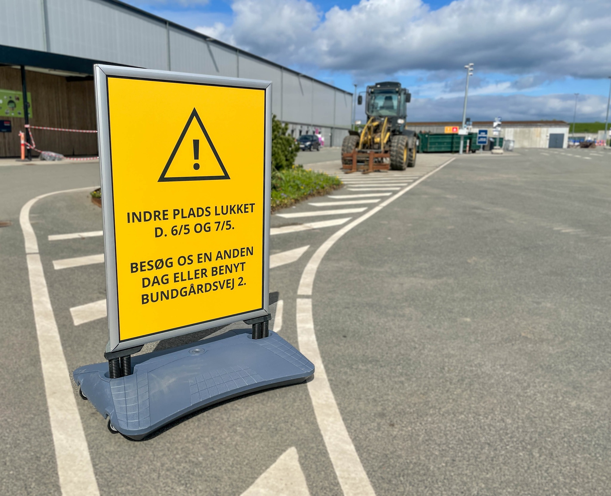 Genbrugsplads på Nordre Kobbelvej midlertidigt lukket – flere borgere kørt forgæves Genbrugsplads på Nordre Kobbelvej midlertidigt lukket – flere borgere kørt forgæves