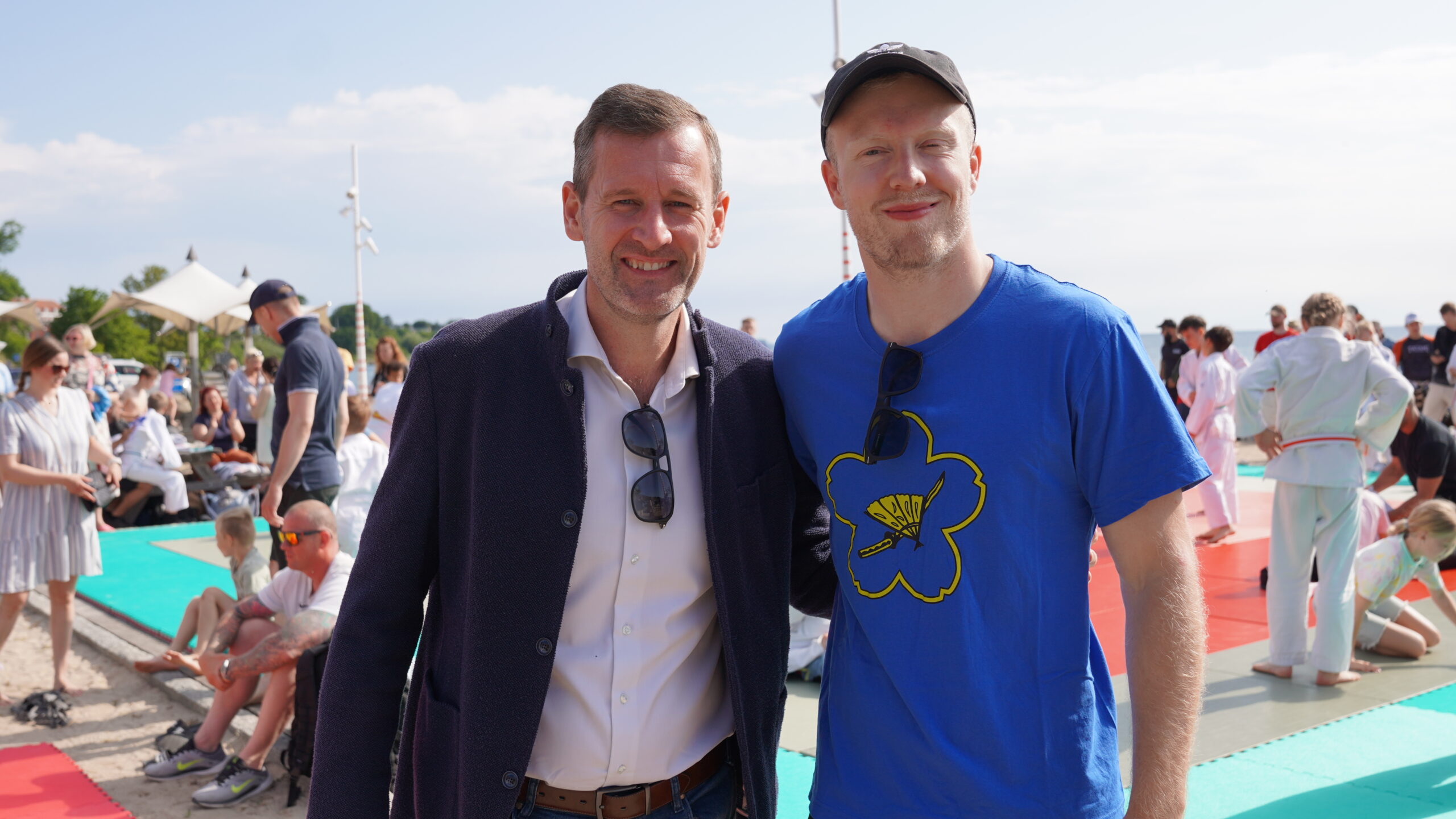 Judo-fest på Østerstrand: Peder Tind åbnede internationalt stævne i Fredericia