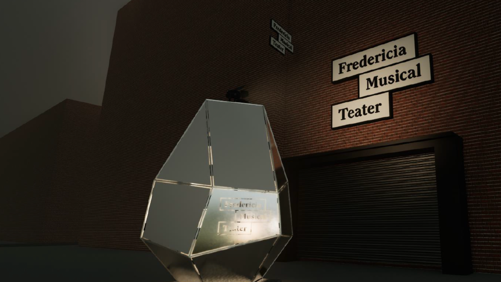 Fredericia Musicalteater får nyt blikfang og udescene foran teateret Fredericia Musicalteater får nyt blikfang og udescene foran teateret