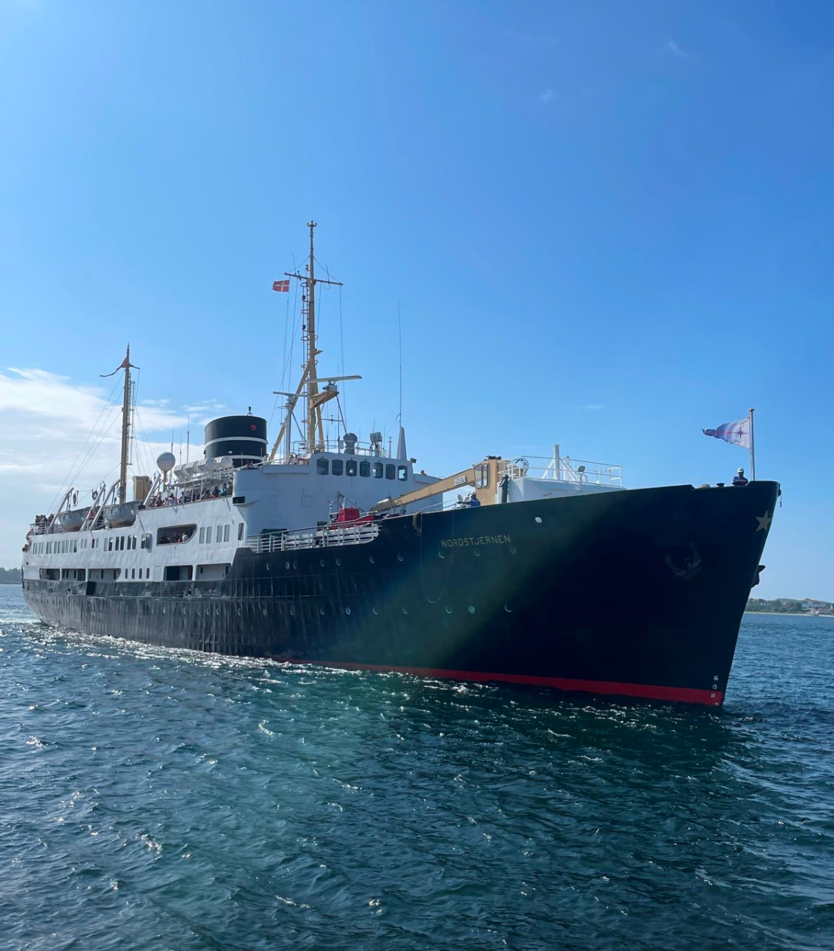 MS Nordstjernen lagde til kaj i Fredericia: Byen summer af liv MS Nordstjernen lagde til kaj i Fredericia: Byen summer af liv