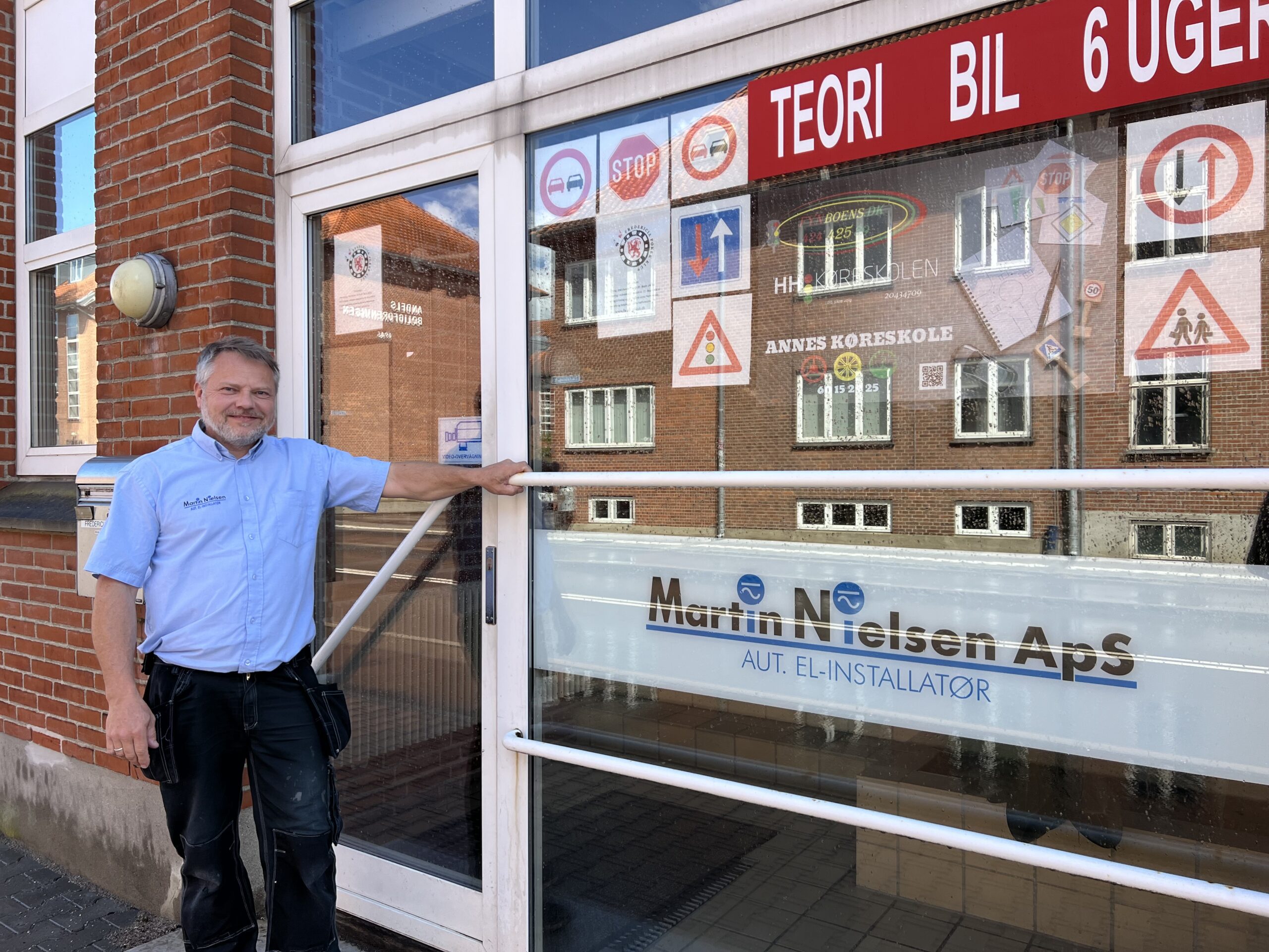 Fra enkeltmandsfirma til solid lokal elektriker: Martin Nielsen ApS